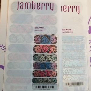 Jamberry nail wraps 💎 metallic duo